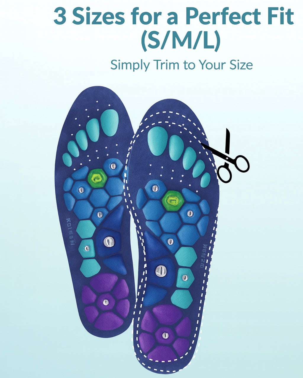 Relvee™ Orthopedic Magnetic Insoles For Pain Relieve