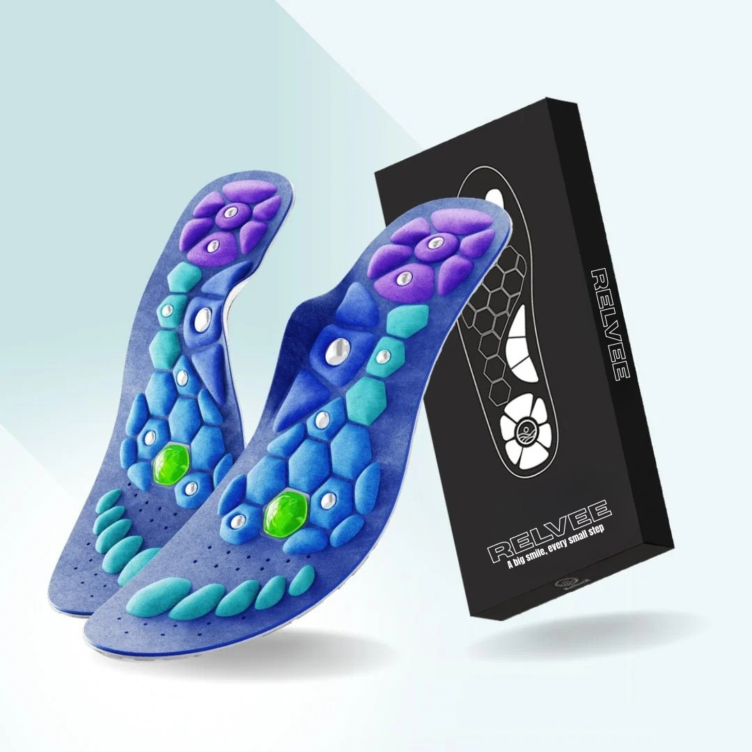 Relvee™ Orthopedic Magnetic Insoles For Pain Relieve